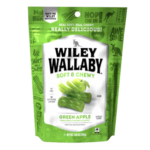 Wiley Wallaby Green Apple