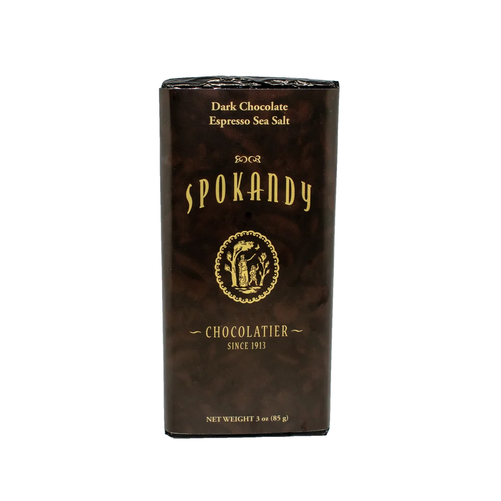 Dark Chocolate Espresso Sea Salt by Spokandy