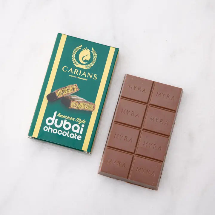 Dubai Chocolate Bar, Pistachio, Kataifi by Carian's