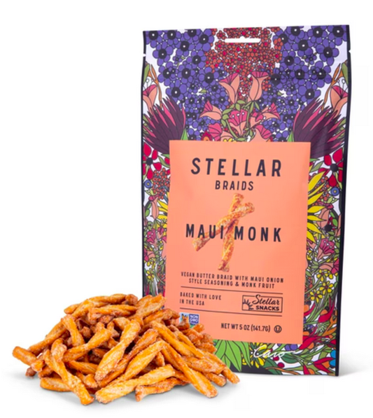 Maui Monk Pretzel Braids by Stellar Snacks