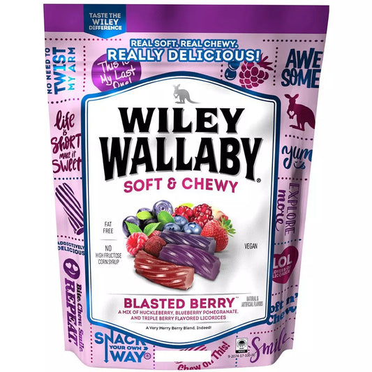 Wiley Wallaby Blasted Berry