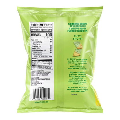 BUBS Swedish Foam Candy Tutti Frutti