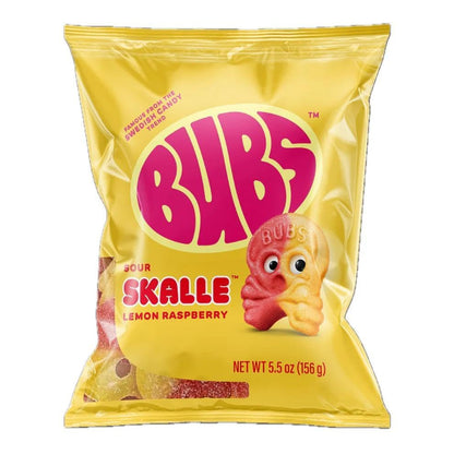 BUBS Swedish Foam Candy Lemon Raspberry