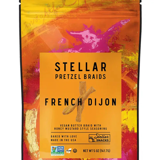 French Dijon Pretzel Braids by Stellar Snacks