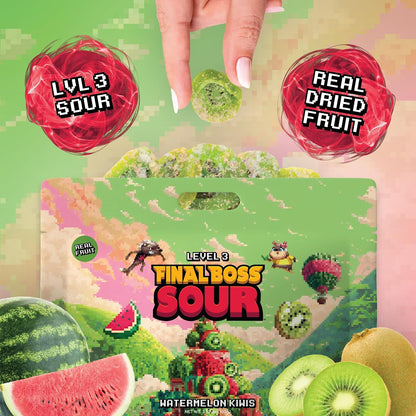 Level 3 Watermelon Kiwis Dried Fruit Snacks by Final Boss
