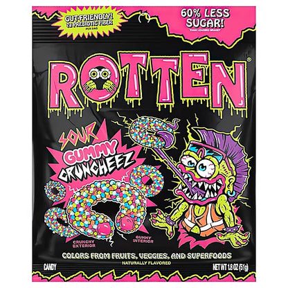 Rotten Spicy Sour Gummy Cruncheez