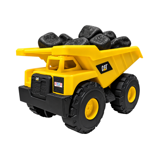 ChocoBoulders in a CAT Dump Truck