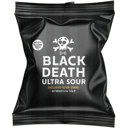 Mr. Simms Sweet Shoppe: Black Death Ultra Sour Hard Candy