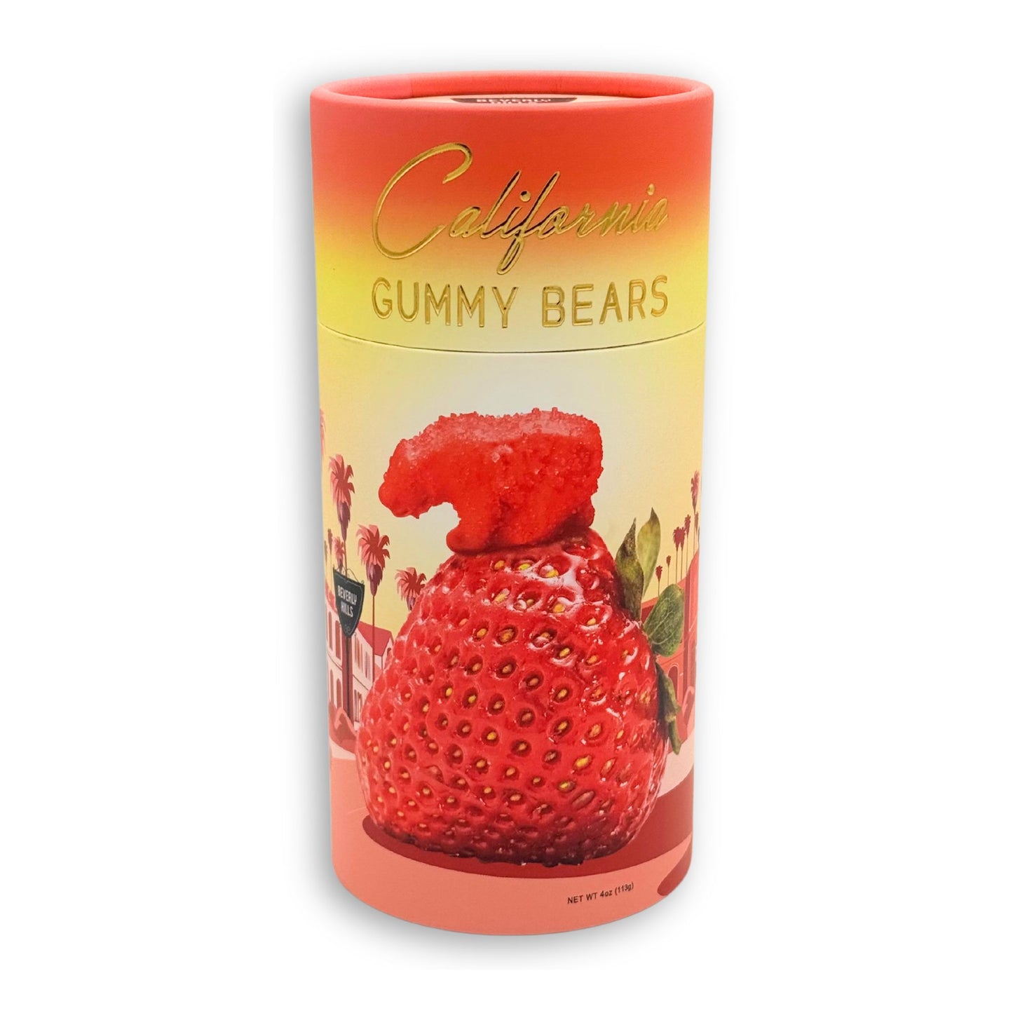 Beverly Hills Sour Strawberry - By California Gummy Bears