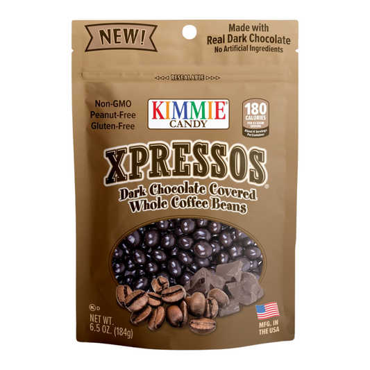 Xpressos - Dark Chocolate Candy by Kimmie Candy