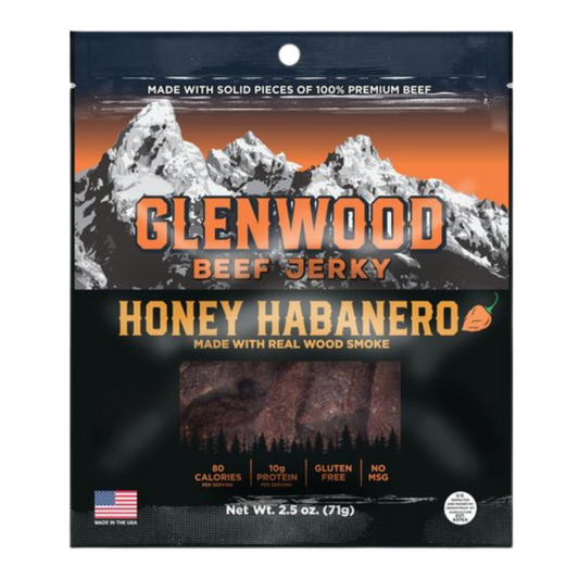 Honey Habanero Beef Jerky by Glenwood