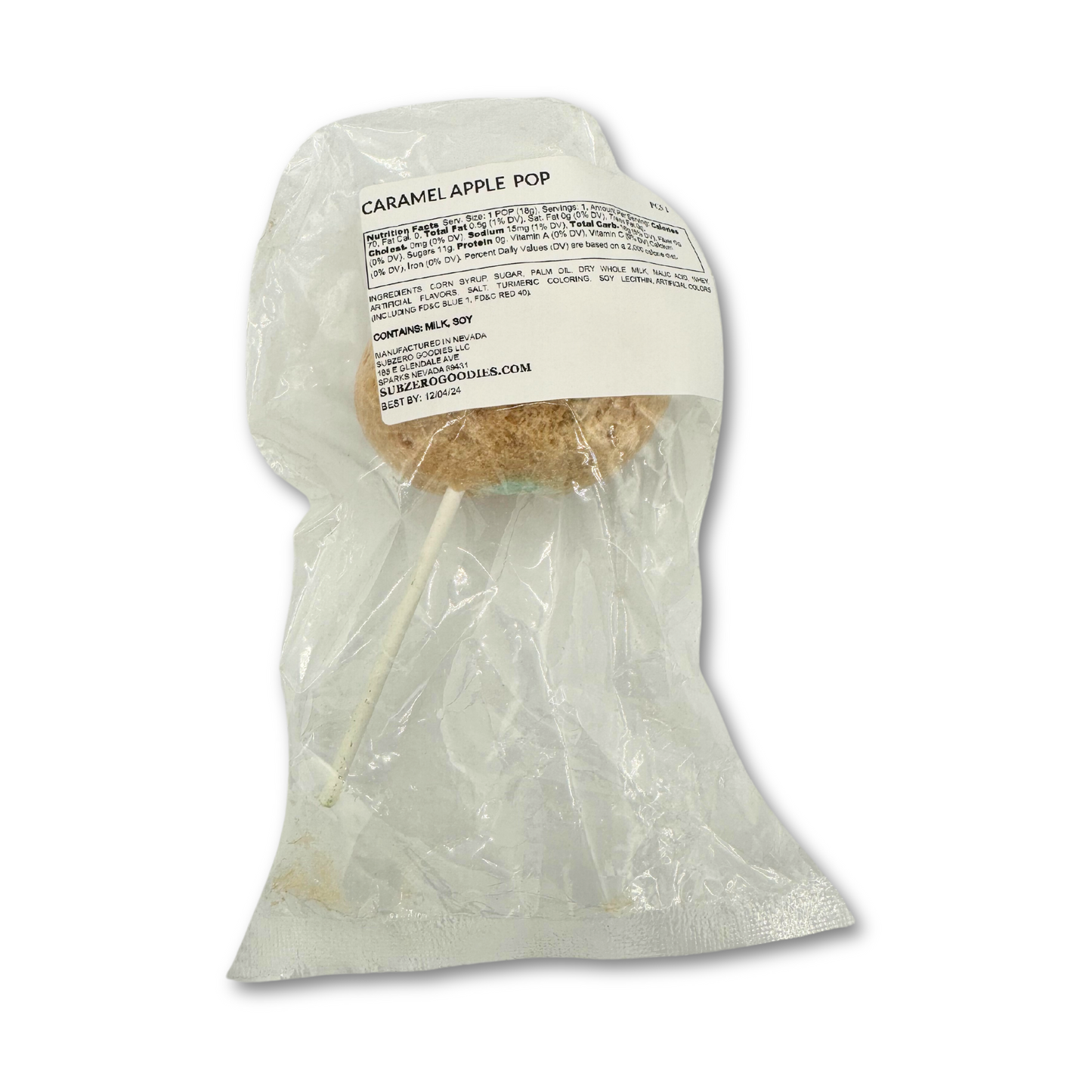 Caramel Apple Pops Freeze Dried Candies