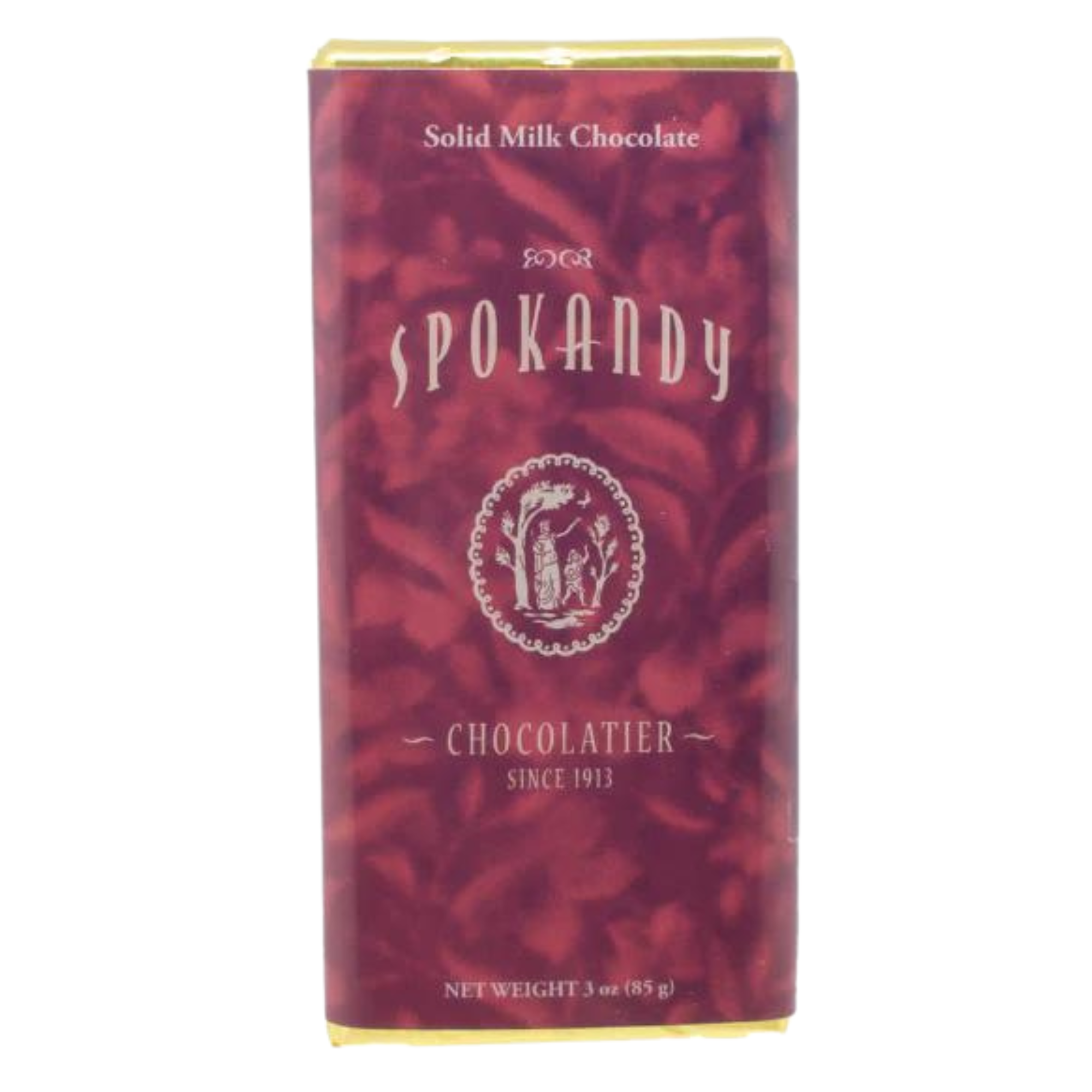 Solid Candy Solid Milk Chocolate Candy Bar by Spokandy – KC's Candy Store
