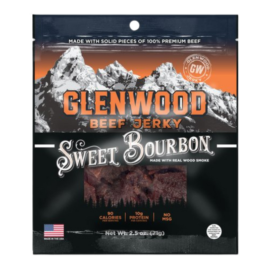 Sweet Bourbon Beef Jerky by Glenwood