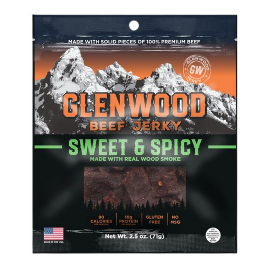 Sweet & Spicy Beef Jerky by Glenwood