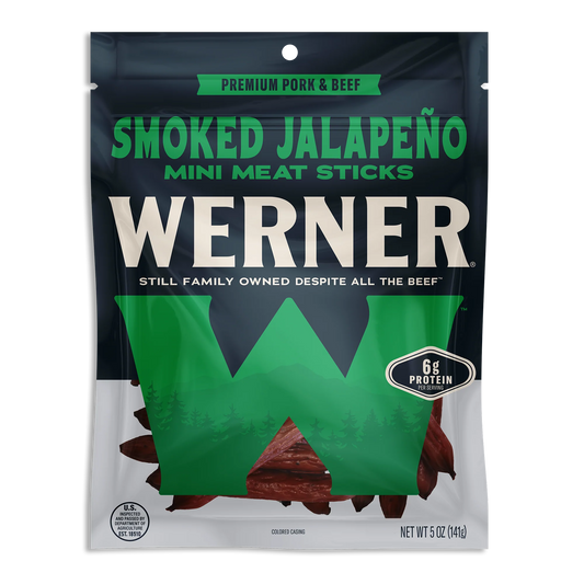 Smoked jalapeño mini meat sticks 5oz
