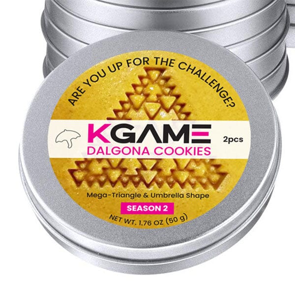 KGAME Dalgona Cookie Tin