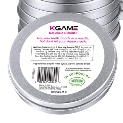 KGAME Dalgona Cookie Tin